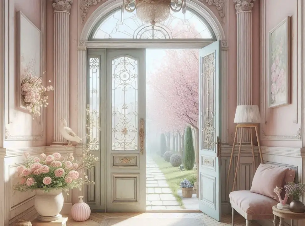 Arredamento Ingresso La Maison Shabby Chic